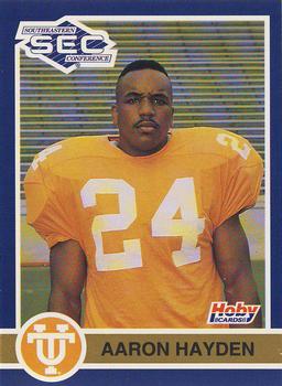 1991 Hoby Stars of the SEC #414 Aaron Hayden Front