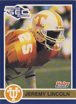 1991 Hoby Stars of the SEC #421 Jeremy Lincoln Front