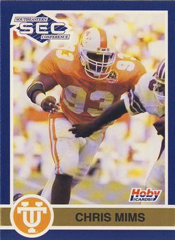 1991 Hoby Stars of the SEC #424 Chris Mims Front