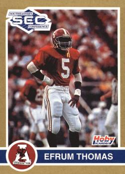 1991 Hoby Stars of the SEC #7 Efrum Thomas Front