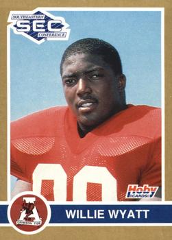 1991 Hoby Stars of the SEC #33 Willie Wyatt Front