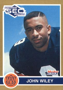 1991 Hoby Stars of the SEC #53 John Wiley Front