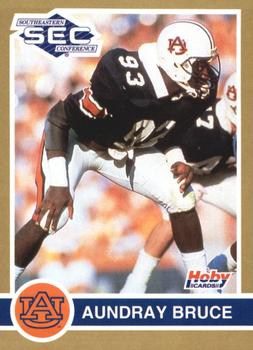 1991 Hoby Stars of the SEC #71 Aundray Bruce Front