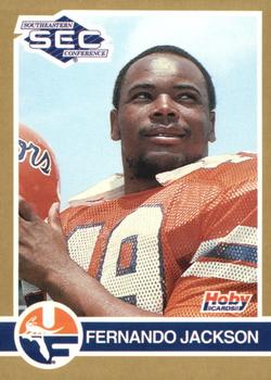 1991 Hoby Stars of the SEC #105 Fernando Jackson Front