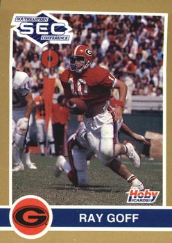 1991 Hoby Stars of the SEC #109 Ray Goff Front