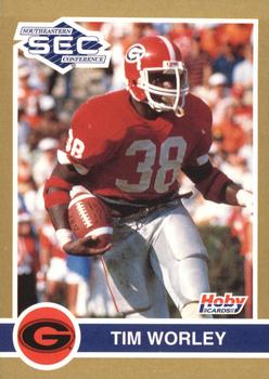 1991 Hoby Stars of the SEC #137 Tim Worley Front