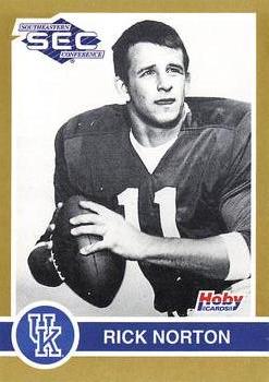 1991 Hoby Stars of the SEC #151 Rick Norton Front