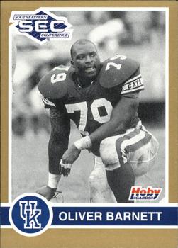 1991 Hoby Stars of the SEC #164 Oliver Barnett Front