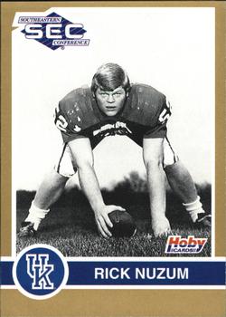 1991 Hoby Stars of the SEC #172 Rick Nuzum Front
