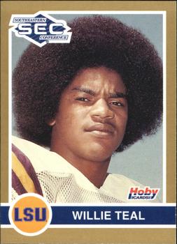 1991 Hoby Stars of the SEC #196 Willie Teal Front