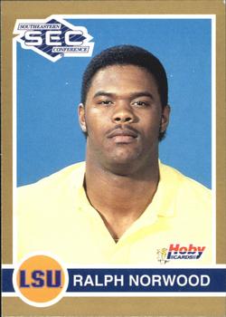 1991 Hoby Stars of the SEC #198 Ralph Norwood Front