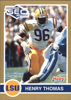 1991 Hoby Stars of the SEC #202 Henry Thomas Front