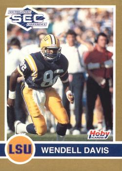 1991 Hoby Stars of the SEC #211 Wendell Davis Front