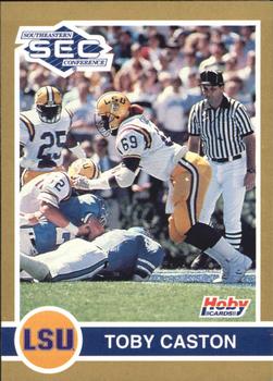 1991 Hoby Stars of the SEC #216 Toby Caston Front