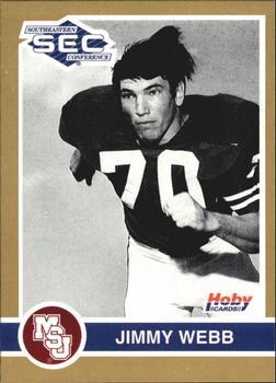 1991 Hoby Stars of the SEC #218 Jimmy Webb Front