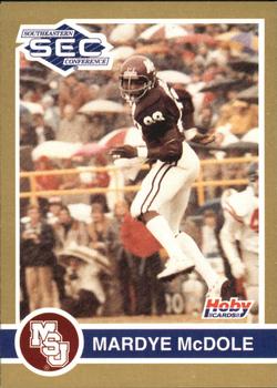 1991 Hoby Stars of the SEC #219 Mardye McDole Front