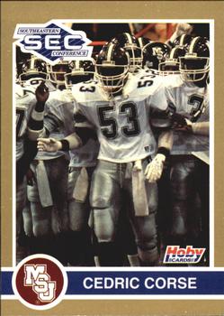 1991 Hoby Stars of the SEC #222 Cedric Corse Front