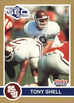 1991 Hoby Stars of the SEC #237 Tony Shell Front