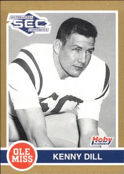 1991 Hoby Stars of the SEC #259 Kenny Dill Front