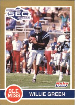 1991 Hoby Stars of the SEC #263 Willie Green Front