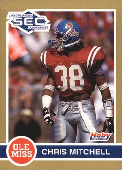 1991 Hoby Stars of the SEC #270 Chris Mitchell Front