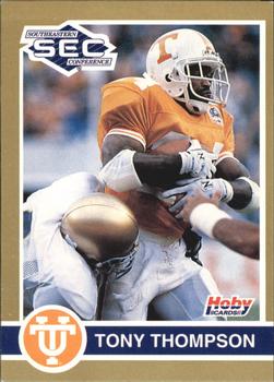 1991 Hoby Stars of the SEC #299 Tony Thompson Front
