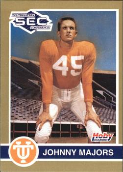 1991 Hoby Stars of the SEC #300 Johnny Majors Front