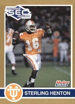 1991 Hoby Stars of the SEC #305 Sterling Henton Front