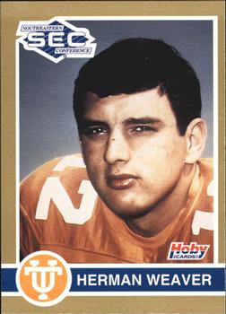 1991 Hoby Stars of the SEC #312 Herman Weaver Front