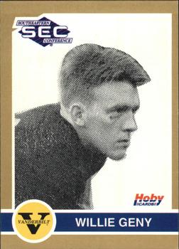 1991 Hoby Stars of the SEC #329b Willie Geny Front