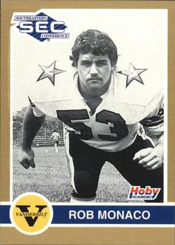 1991 Hoby Stars of the SEC #331b Rob Monaco Front