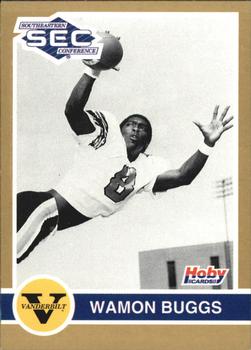 1991 Hoby Stars of the SEC #343 Wamon Buggs Front