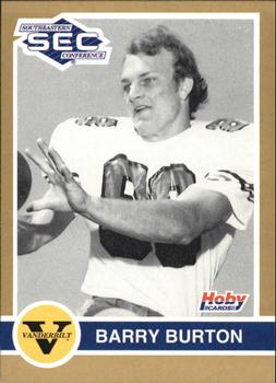 1991 Hoby Stars of the SEC #349 Barry Burton Front