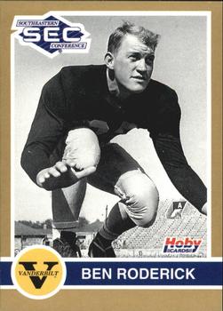 1991 Hoby Stars of the SEC #354 Ben Roderick Front