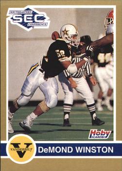 1991 Hoby Stars of the SEC #356 DeMond Winston Front