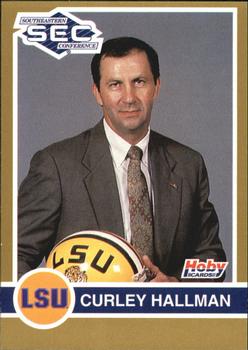 1991 Hoby Stars of the SEC #373 Curley Hallman Front