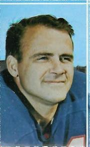 1969 Glendale Stamps #41 Harry Jacobs Front