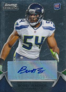 2012 Bowman Sterling - Autographs #105 Bobby Wagner Front