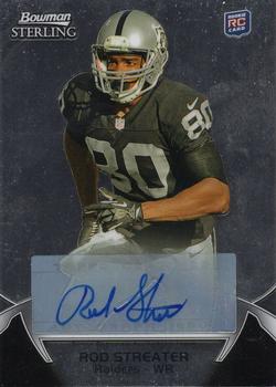 2012 Bowman Sterling - Autographs #111 Rod Streater Front
