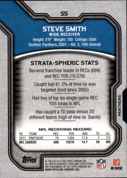 2012 Topps Strata (Retail) #55 Steve Smith Back
