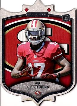 2012 Topps Strata (Hobby) - Rookie Die Cut #RDC-AJJ A.J. Jenkins Front