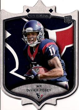 2012 Topps Strata (Hobby) - Rookie Die Cut #RDC-DP DeVier Posey Front