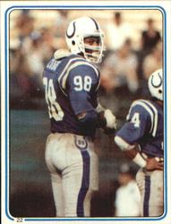 1983 Topps Stickers #22 Johnie Cooks Front