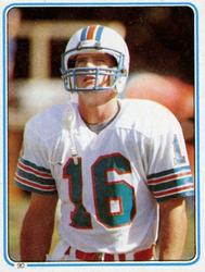 1983 Topps Stickers #90 David Woodley Front
