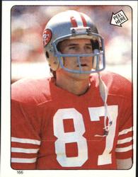 1983 Topps Stickers #166 Dwight Clark Front