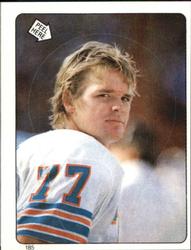 1983 Topps Stickers #185 A.J. Duhe Front