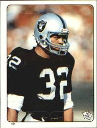 1983 Topps Stickers #191 Marcus Allen Front