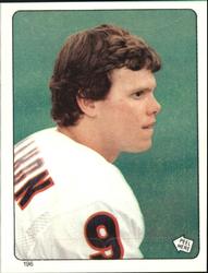 1983 Topps Stickers #196 Jim McMahon Front