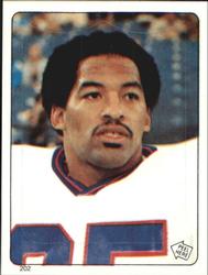 1983 Topps Stickers #202 Butch Woolfolk Front