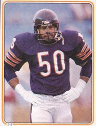 1983 Topps Stickers #214 Mike Singletary Front